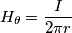 H_\theta = \frac{I}{2\pi r} H_\theta = \frac{I}{2\pi r}