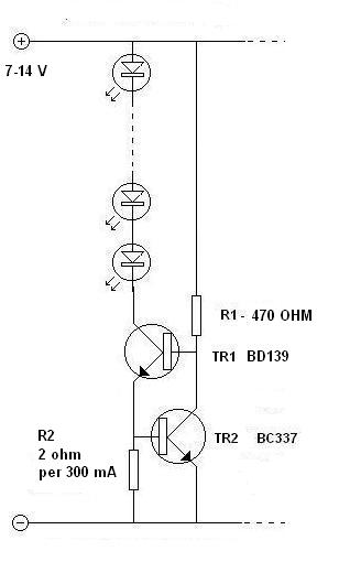 Stabilizzatore corrente per Led con BD139.JPG