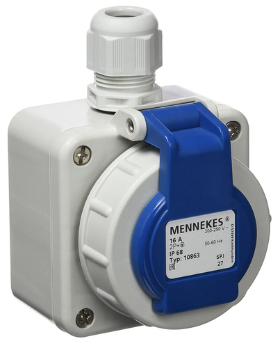 Presa schuko Memmekes mod. 10863 .png