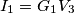 I_1 =G_1V_3 I_1 =G_1V_3