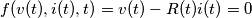f(v(t),i(t),t)=v(t)-R(t)i(t)=0