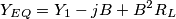 Y_{EQ}=Y_1-jB+B^2R_L