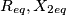 R_{eq}, X_{2eq}