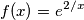 f(x)=e^\upright{2/x} f(x)=e^\upright{2/x}