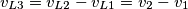 v_{L3} = v_{L2}-v_{L1}=v_{2}-v_{1}