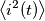 \left \langle i^2(t) \right \rangle