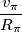 \frac{v_{\pi }}{R_{\pi }} \frac{v_{\pi }}{R_{\pi }}