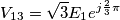V_{13}=\sqrt{3}E_1e^{j\frac{2}{3}\pi }