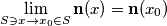 \lim_{S \ni x\to x_0\in S} \mathbf{n}(x)=\mathbf{n}(x_0) \lim_{S \ni x\to x_0\in S} \mathbf{n}(x)=\mathbf{n}(x_0)