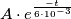 A \cdot e^{ \frac{-t}{6\cdot 10^{-3}}