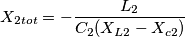 X_{2tot}=-\frac{L_{2}}{C_{2}(X_{L2}-X_{c2})}