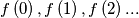 f\left ( 0 \right ),f\left ( 1 \right ),f\left ( 2 \right )...