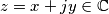 z = x+jy \in\mathbb{C}
