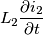 L_{2}\frac{\partial i_{2}}{\partial t}