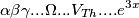 \alpha \beta \gamma ...  \Omega ... V_{Th}....e^{3x}