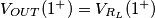V_{OUT}(1^+)=V_{R_L}(1^+)
