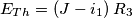 E_{Th}=\left(J-i_1\right)R_{3}