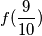 f(\frac{9}{10})