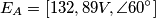 E_A=[132,89V, \angle60^\circ]