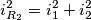 i_{R_2}^2 = i_1^2+i_2^2