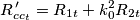 R_{cc_{t}}^{\,\prime}=R_{1t}+k_{0}^{2}R_{2t}
