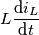 L\frac{\text{d}i_{L}}{\text{d}t}