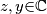 z,y\mathcal2\mathbb{C}