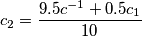 c_2 = \frac{9.5c^{-1}+0.5c_1}{10}