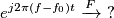 \[ e^{j2\pi (f-f_0) t}  \xrightarrow {\mathscr{F} }    \ ?